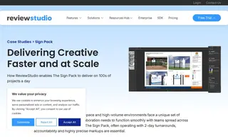 Preview of the The Sign Pack Case Study