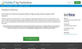 Preview of the Techforce Services Case Study