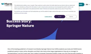 Preview of the Springer Nature Case Study