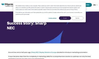 Preview of the Sharp NEC Display Solutions Europe Case Study