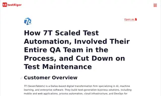 Preview of the 7T (SevenTablets) Case Study