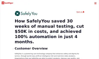 Preview of the SafelyYou Case Study