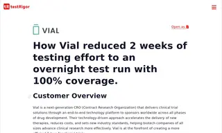 Preview of the Vial Case Study