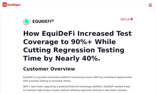 Preview of the EquiDeFi Case Study