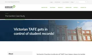 Preview of the Gordon Institute of TAFE Case Study