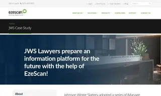 Preview of the Johnson Winter Slattery Case Study