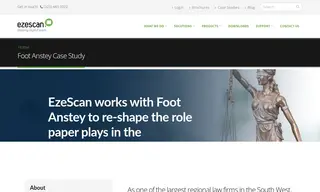 Preview of the Foot Anstey Case Study