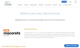 Preview of the Macoretz Scop Case Study