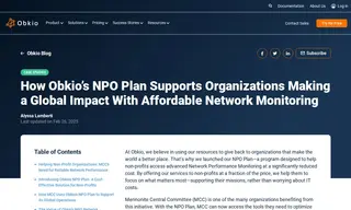 Preview of the Mennonite Central Committee (mcc) Case Study