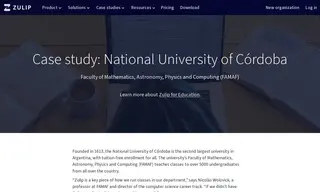 Preview of the National University of Córdoba (famaf) Case Study