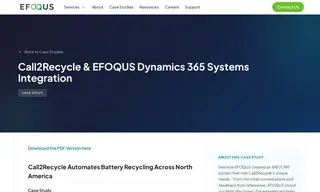 Preview of the Call2Recycle Case Study