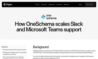 Preview of the OneSchema Case Study