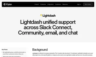 Preview of the Lightdash Case Study