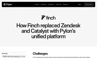 Preview of the FINCH Case Study