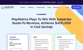 Preview of the PlayMetrics Case Study