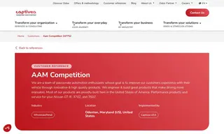 Preview of the AAM Competition Case Study
