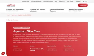 Preview of the Aquatech Skin Care Case Study