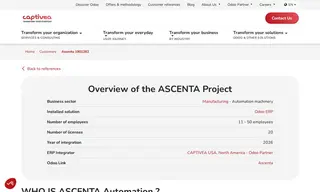 Preview of the Ascenta Automation Case Study