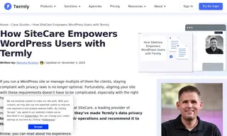 Preview of the SiteCare Case Study