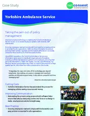 Preview of the Yorkshire Ambulance Service Case Study