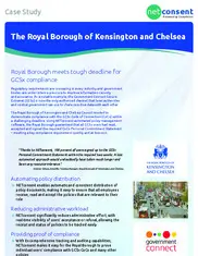 Preview of the Royal Borough of Kensington and Chelsea Case Study