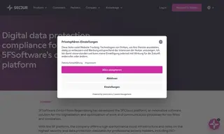 Preview of the 5FSoftware GmbH Case Study