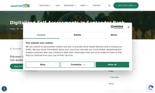 Preview of the Santander Bank Case Study