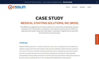 Preview of the Medical Staffing Solutions, Inc Case Study