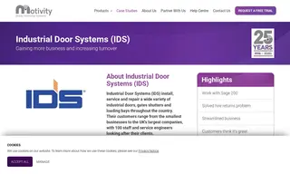 Preview of the Industrial Door Systems Case Study