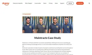Preview of the Maintracts Services Case Study