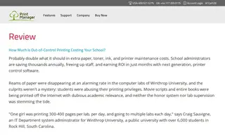 Preview of the Winthrop University Case Study