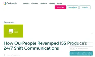 Preview of the ISS Produce (Integrated Service Solutions Ltd) Case Study