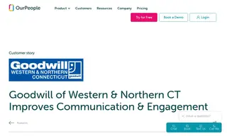 Preview of the Goodwill of Western and Northern Connecticut Case Study