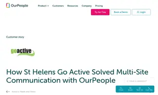Preview of the St. Helen’s Go Active Case Study