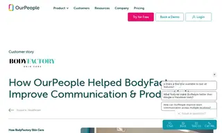 Preview of the BodyFactory Skin Care Case Study
