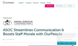 Preview of the Animal Surgical and Orthopedic Center Case Study