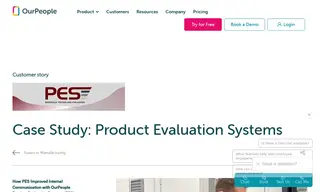 Preview of the Product Evaluation Systems Case Study