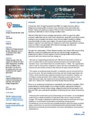 Preview of the Tenaga Nasional Berhad (TNB) Case Study