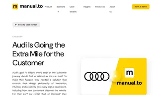 Preview of the Audi Case Study
