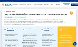 Preview of the Go Fashion (India) Ltd Case Study