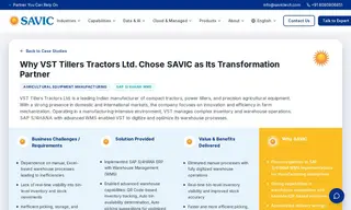 Preview of the VST Tillers Tractors Ltd Case Study