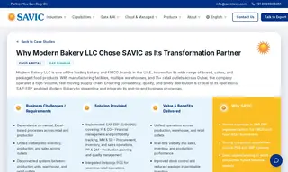 Preview of the Modern Bakery LLC Case Study