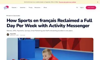 Preview of the Sports En Français Case Study