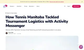 Preview of the Tennis Manitoba Case Study