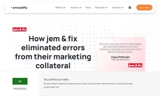 Preview of the Jem & fix Case Study