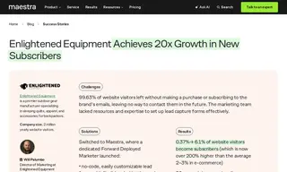 Preview of the Enlightened Equipment Case Study