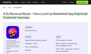 Preview of the Level Up Basketball Case Study