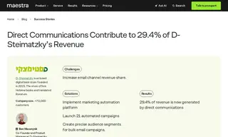 Preview of the D-Steimatzky Case Study