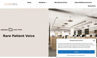 Preview of the Rare Patient Voice, LLC ​​ Case Study