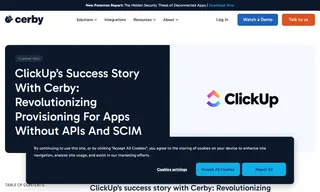 Preview of the ClickUp Case Study